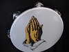 Tambourine - Praying Hands Tambourine, Double Row