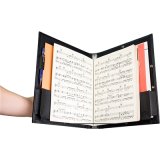 Sheet Music Folder - Deluxe Choral Folder with String Dividers & Adjustable Hand Strap FSA2E