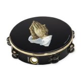 Tambourine Praying Hands Single Row