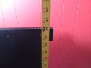 36" stand front