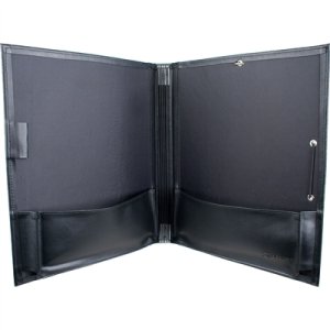 Sheet Music Folder - Deluxe Choral Folder with String Dividers & Adjustable Hand Strap FSA2E