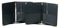 Sheet Music Folder - Premium Concert Choral Folder 9-1/4 x 12; 3-Ring Binder