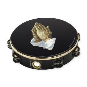 Tambourine Praying Hands Single Row